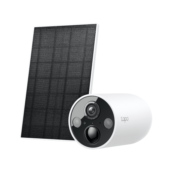 Câmara de Segurança Inteligente Wi-Fi Interior/Exterior + Painel Solar
